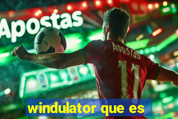 windulator que es